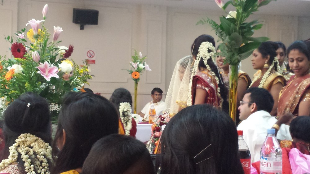 Bride Walking Down The Aisle