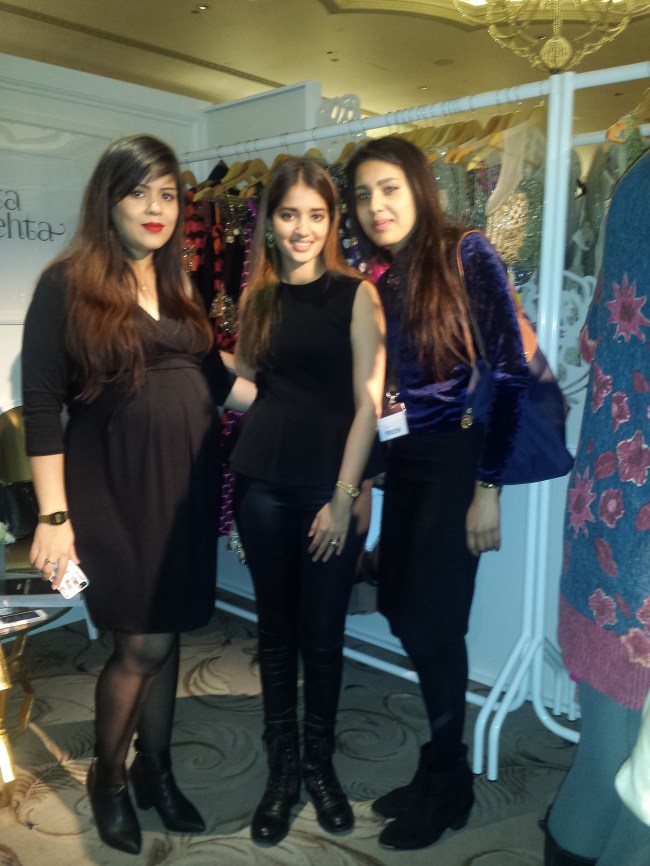 Myself and Mandavi With The Talented Arpita Mehta