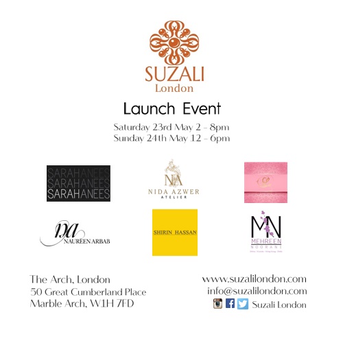 Suzali London - Invite