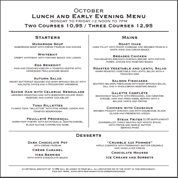 cote-brasserie-october-menu