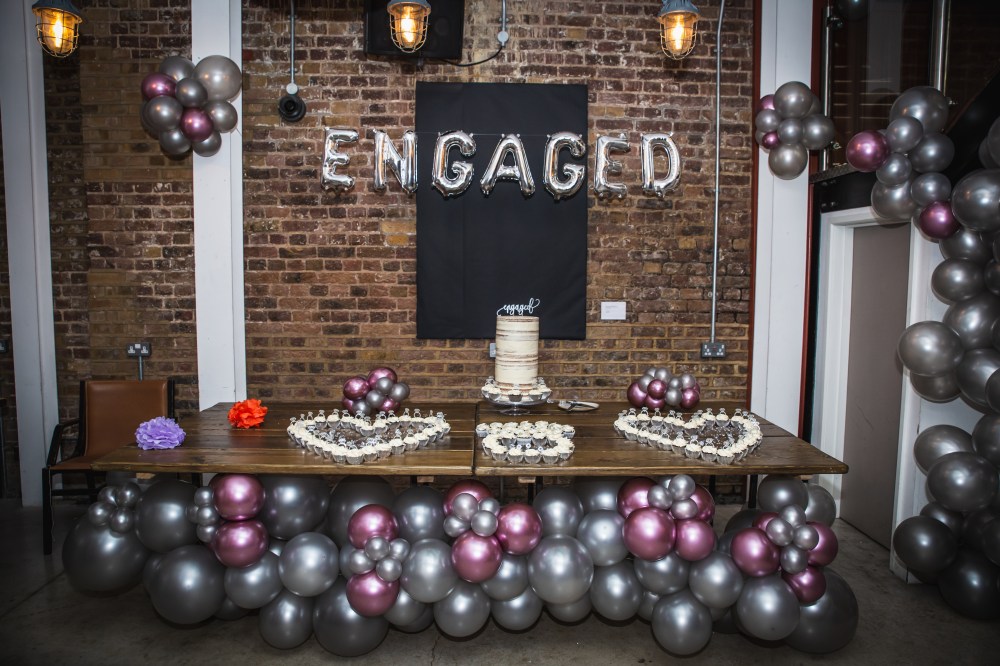 London Ki Ladki Engagement Party | Created by Aurelija Balloonista