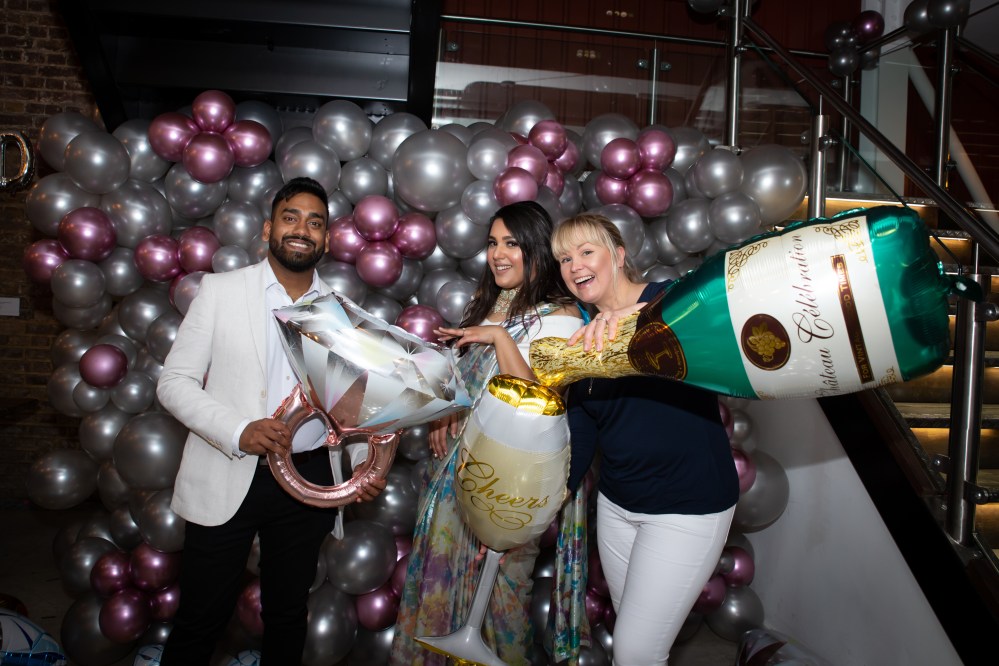 London Ki Ladki Indian Engagement Party | Engagement Ideas | Temporary Tattoos | Doris Loves Tattoos